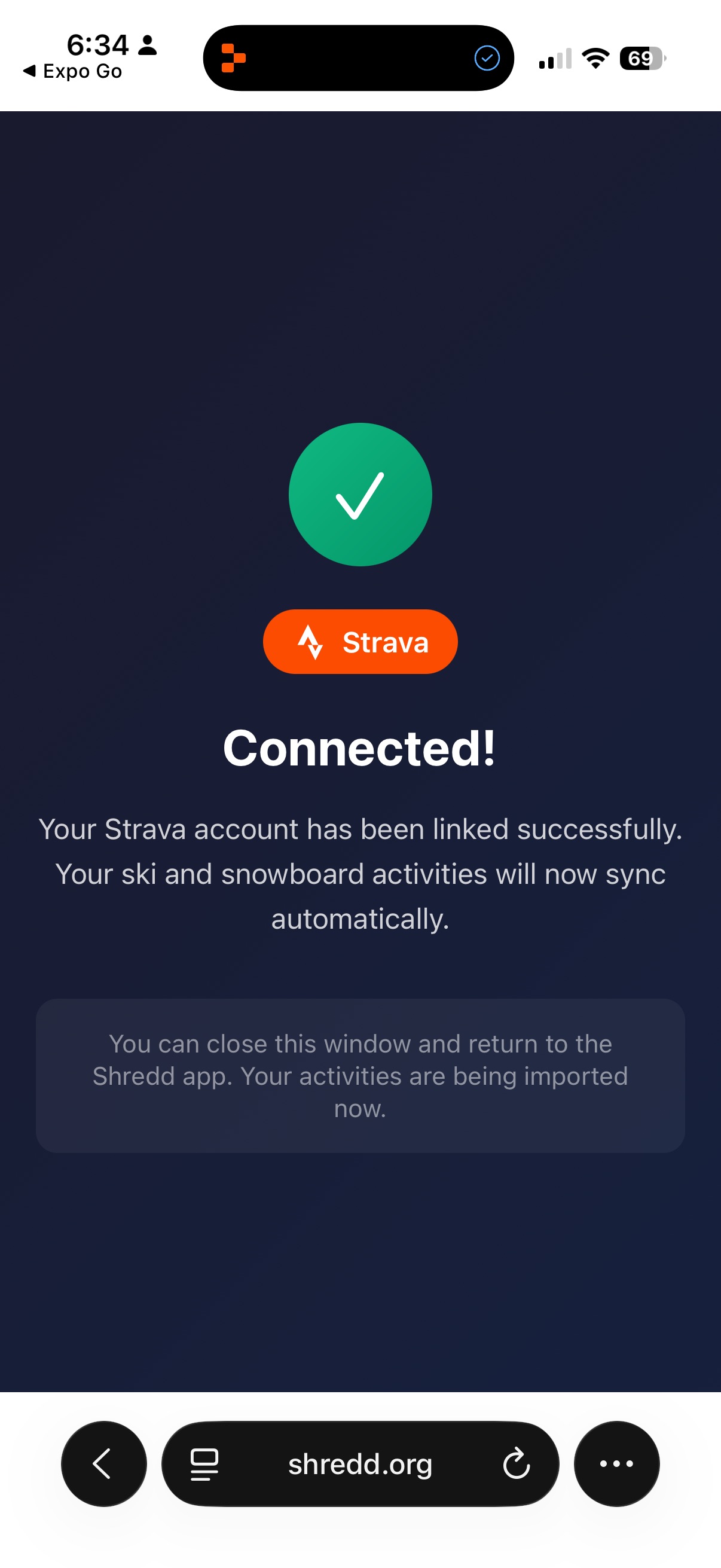 Strava Integration